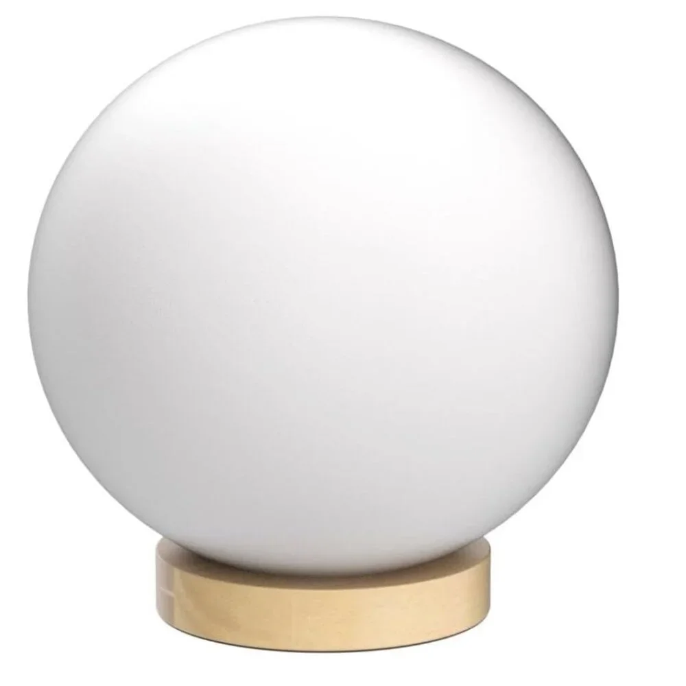 Glass Globe Light with LED Bulb - A